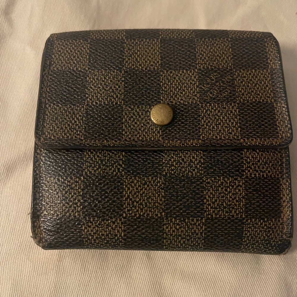 Authentic Louis Vuitton Damier Ebene wallet